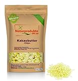 Kakaobutter Chips 200 g für Schokolade und zum Backen Kakao Butter Stücken...