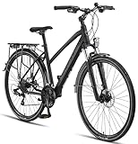 Licorne Bike Premium Touring Trekking Bike in 28 Zoll Aluminium Scheibenbremse...