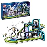 LEGO City Achterbahn mit Roboter-Mech, Spielzeug-Vergnügungspark, Spielset für...