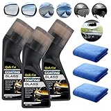 Shinybox 3er Set 90ml Antibeschlag-Spray für Auto mit 3 Mikrofasertücher,...