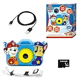 Lexibook, Paw Patrol, 4-in-1 Kamera für Kinder mit Schutz, Foto-, Video-, MP3-...