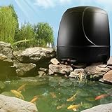 AMZTEMU 10L Automatic Fishfeeder, Fish Feeder Futterautomat,...