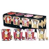 Glade Winterduftkerzen Geschenkset, 4er Set mit Winterdüften: Apple Pie, Winter...