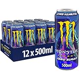 Monster Energy Lewis Hamilton Zero - koffeinhaltiger Energy Drink mit...