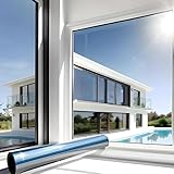 MARAPON® Fensterfolie Sonnenschutz außen ohne Rückstände [90x200 cm] inkl....