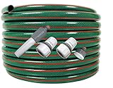 All4You Blei, Gartenschlauch 1/2'' Zoll 50m Grün Wasserschlauch Schlauch mit...