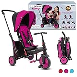 smarTrike STR3 Klappbares Kleinkinder-Dreirad mit Kinderwagen-Zertifizierung...