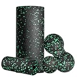 Fitnessrolle Faszienrolle Set Blackroll Foam Roller Faszien Set mit Faszienball...