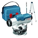 Bosch Professional Optisches Nivelliergerät GOL 32 D (32-fache Vergrößerung,...