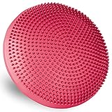 MAXXIVA® Ballsitzkissen Fitness Ø 33 cm mit Noppen Pumpe Fitness-Zubehör...