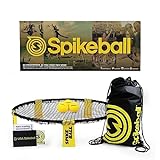 Spikeball-Set mit 3 Bällen - Zum Spielen im Freien, im Haus, im Garten, am...