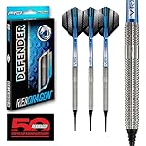 RED DRAGON Darts – Defenders - 85% Professionelles Wolfram Dartpfeile mit...