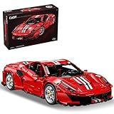 CaDA C61043W 488 1: 8 Sportwagen, Master baustein Sportwagen, 3236 Teile Technik...