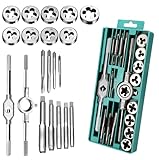 WIYETY Gewindeschneider Set Gewindebohrer Werkzeug: 20 Tlg Gewinde Schneider...