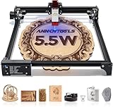 ANNOY TOOLS Lasergravur Maschine, 5.5W Ausgangsleistung, 12V komprimierter Punkt...