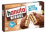 hanuta Riegel - 5er Packung (5 Riegel à 34,5g), mit einzeln verpackten Riegeln,...