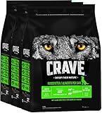 Crave Premium Trockenfutter mit Lamm & Rind für Hunde – Getreidefreies Adult...