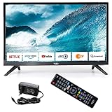 netshop 25 Set: Xoro HTL 2477 Smart TV LED Fernseher 60cm (24 Zoll) HD, Triple...