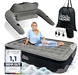 Burgwerk Luftbett für 2 Personen [Praktisches 3 in 1 System] |...
