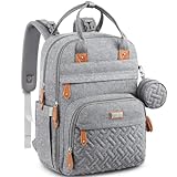 BabbleRoo Baby Wickeltasche/Rucksack, Wickelrucksack lässige Wickeltaschen,...