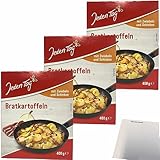 Jeden Tag Bratkartoffeln mit Schinken und Zwiebeln 3er Pack (3x400g Packung) +...