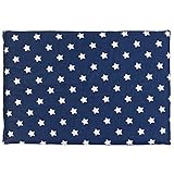 Dinkelkissen 30 x 20 cm, Sterne-blau - Als Wärmekissen & Kältekissen - Dinkel...