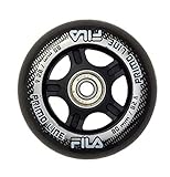 Fila Skates Wheels + Spacers Rollenset für Kinder, Unisex, Mehrfarbig,...