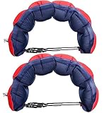 2 Stück Schwimmgürtel Aufgeblasen, Verstellbarer Schwimmgurt, Aufblasbarer...