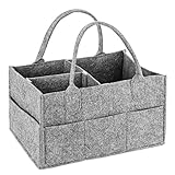 MaidMAX Baby Windel Caddy Filztasche, tragbarer Wickeltisch Organizer...