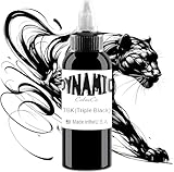 Schwarz DLD Premium Tattoo Tinte Super Reine schwarze Tinte Tattoo Tinte und...