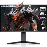 KOORUI Gaming Monitor 27 Zoll, 170Hz, 1ms, 2K QHD(2560 x 1440), IPS, HDR 400,...