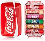 Lip Smacker Coca Cola Tin Collection, Set mit 6 Lippenbalsamen mit Originalen...