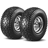 Soiiw 2 Pack 15x6.00-6 Reifen und Rad Vorderreifen für John Deere Handwerker...