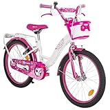 Actionbikes Kinderfahrrad Daisy 20 Zoll | Kinder Fahrrad für Mädchen - Ab 6-9...