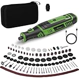 Ginour Multifunktionswerkzeug Akku 8V 2.0Ah Mini Rotationswerkzeug mit LED-Licht...