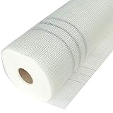 Putzgewebe 50m² (1m x 50m) Armierungsgewebe für Innen und Außen Gittergewebe...