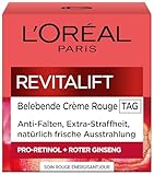L'Oréal Paris Créme Rouge Tagespflege für Frauen: bekämpft sichtbare...