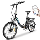 KAISDA E-Bike Klapprad 20 Zoll Elektrofahrrad Mit 250W Motor 36V 13Ah...