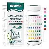 7 in 1 Aquarium Teststreifen, 125 Count Fisch Tank Teststreifen für Süßwasser...