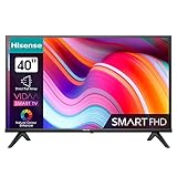 Hisense 40E4KT 101cm (40 Zoll) Fernseher Full HD Smart TV, Triple Tuner DVB-T2 /...