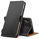 Anjoo Hülle Kompatibel für Huawei P20 Lite, Handyhülle Tasche Premium Leder...