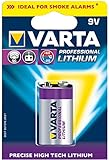 Varta Professional Lithium Batterie (9V, 1200mAh, 1-er Blister)