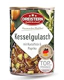 DREISTERN Kesselgulasch 400g I Mit Kartoffeln & Paprika I Herzhaftes...