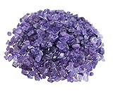 Amethyst Mini Trommelsteine | Edelstein Chips 100 Gramm | 5 mm Durchmesser |...