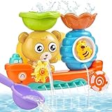 Badewannenspielzeug ab 1 2 3 4 Jahre, Badespielzeug Baby ab 1 Jahr, Bär und...