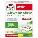 Doppelherz Abwehr aktiv DIRECT - Zink, Selen & Vitamin C zur Unterstützung des...