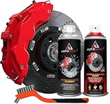 AUTODOMY Bremssattellack Set Spray Sprühfolie für Bremssattel 400ml mit Hoher...