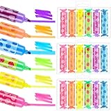 TERJBG 24 Stück Candy Shape Mini Textmarker Stifte, Lustige Textmarker,...