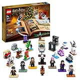 LEGO 76404 Harry Potter Adventskalender 2022 mit Brettspiel, 7 Minifiguren,...