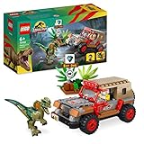 LEGO 76958 Jurassic Park Hinterhalt des Dilophosaurus, Dinosaurier Spielzeug Set...